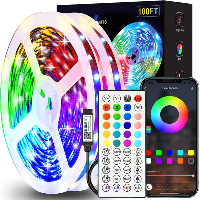 MoodGlow RGB Room Strip Lights