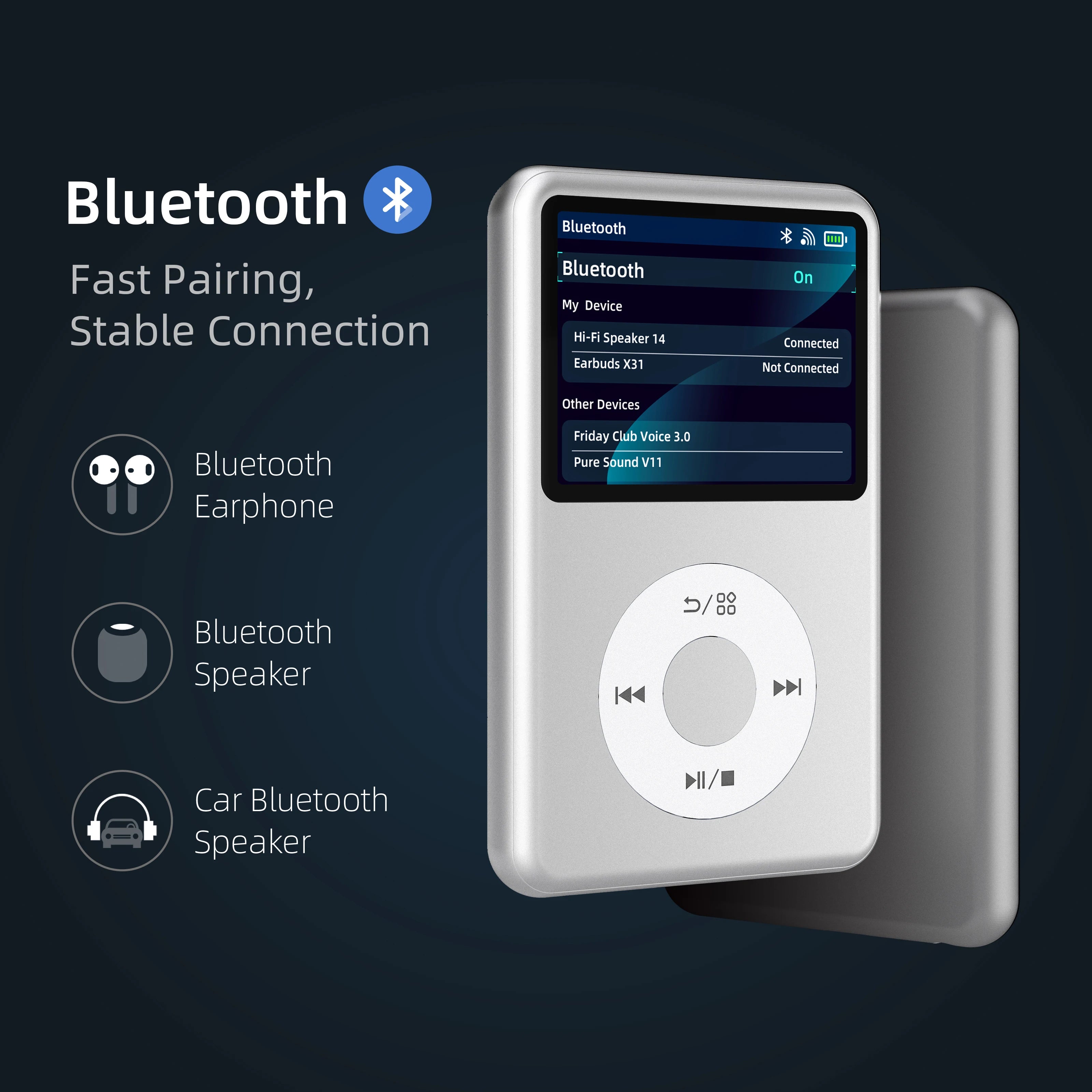 ClassicTouch Pro MP3 Music Player