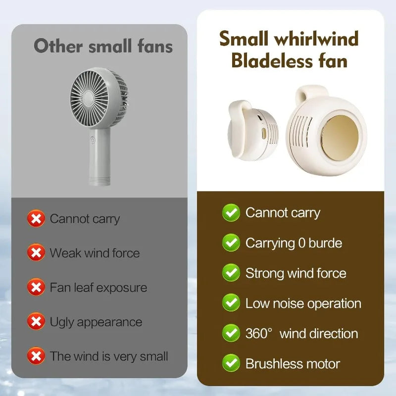Clip-On Silent Mini Fan