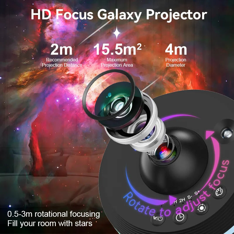 Galaxy Night Sky Projector Rotary Space Ball
