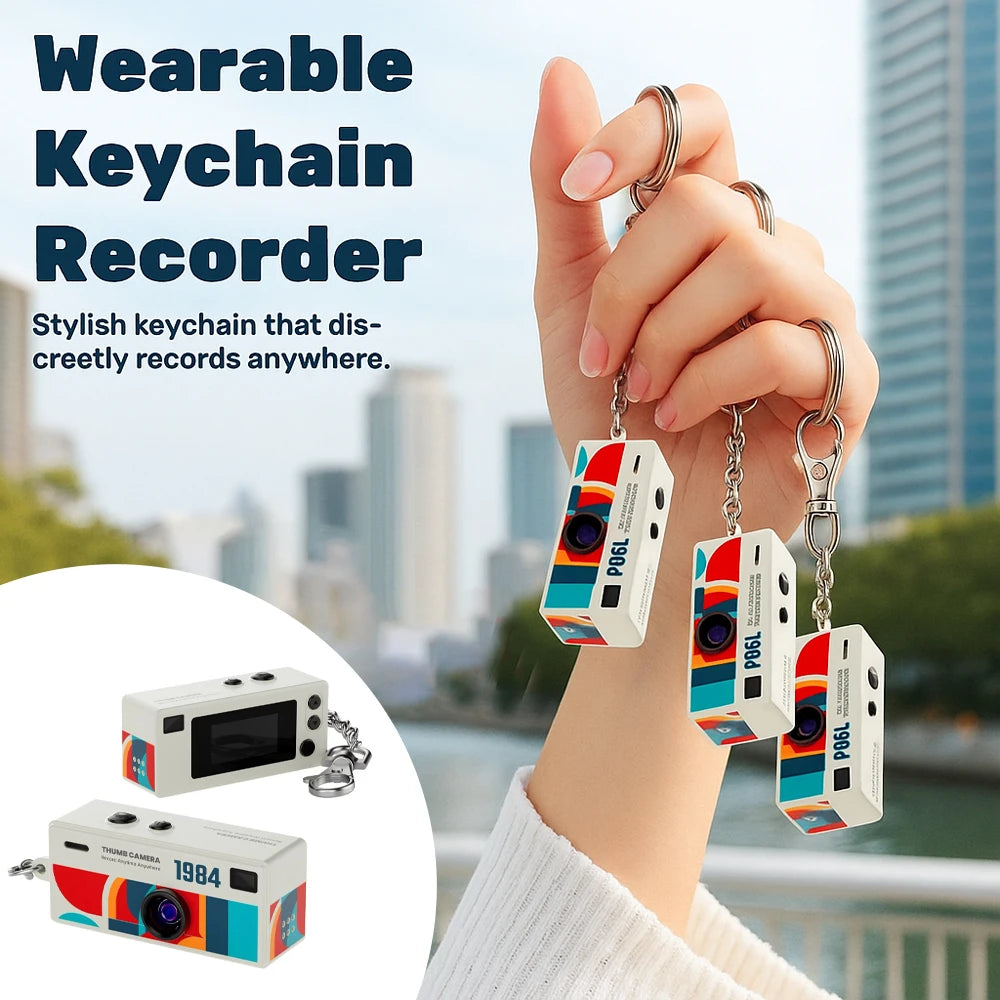 Pocket Retro Keychain Camera