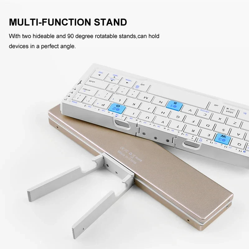 PocketFold Compact Bluetooth Mini Keyboard Pro