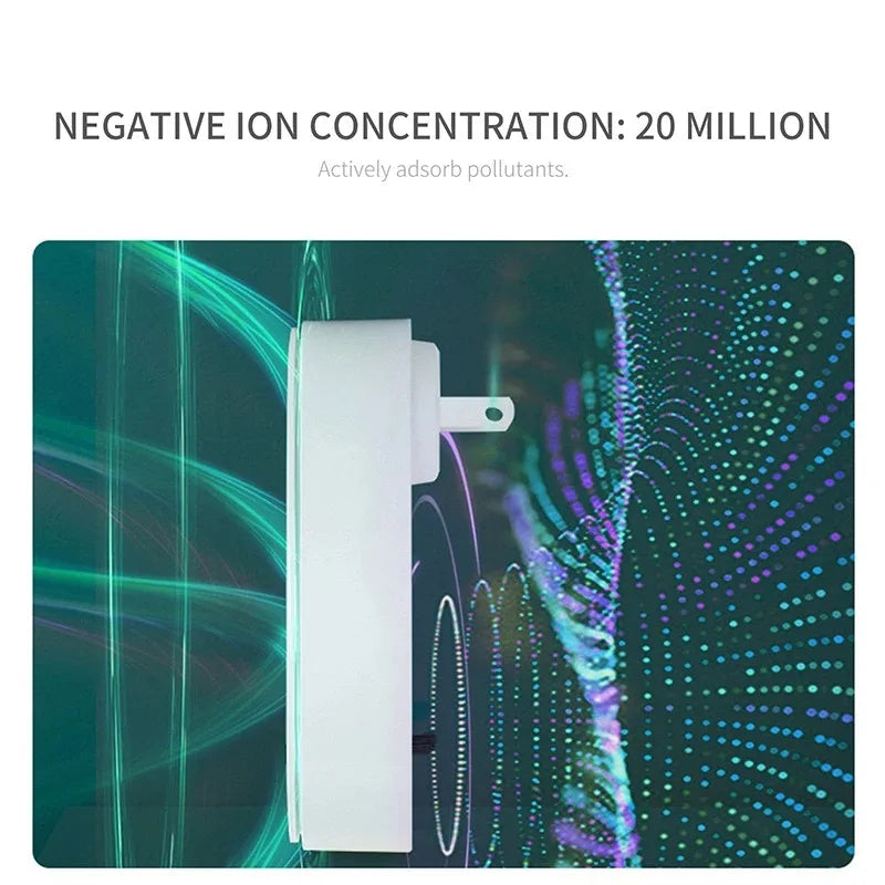 FreshCharge Compact Ion Purifier Plug-In