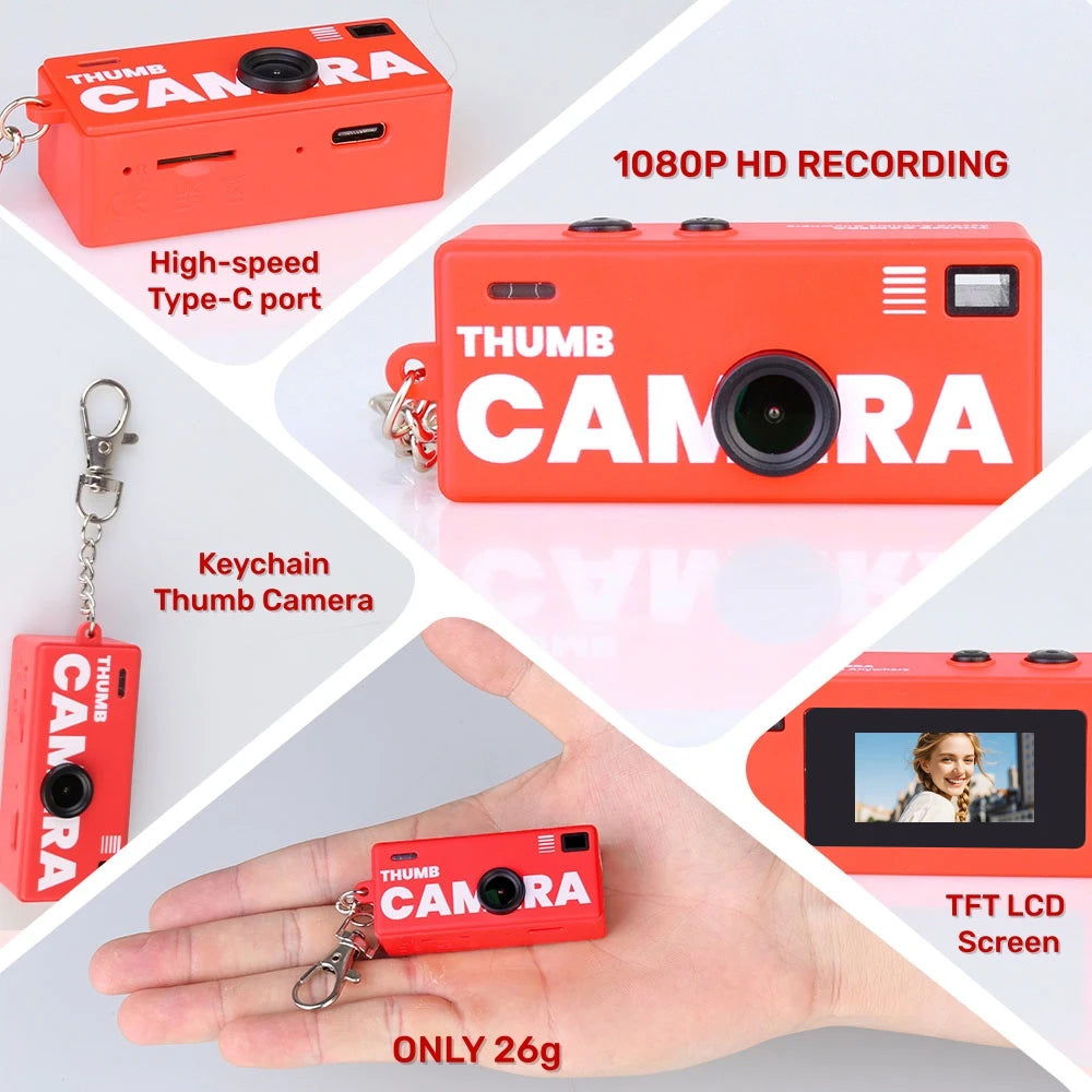 Pocket Retro Keychain Camera